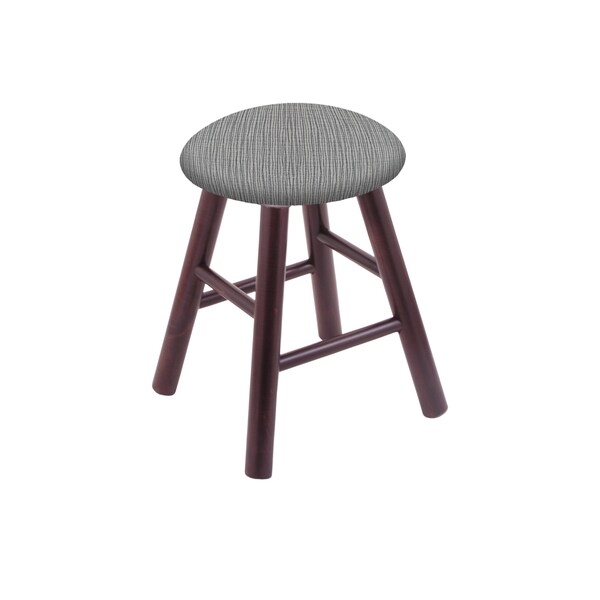 Maple Vanity Stool, Medium Finish, Canter Thatch Seat